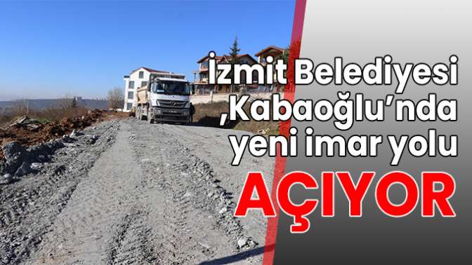 12 METRE GENİŞLİĞİNDE YOL