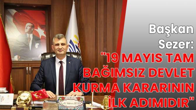 19 Mayısı kutladı