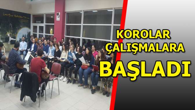 40 kişilik gençlik korosu