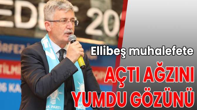 Açtı ağzını yumdu gözünü!