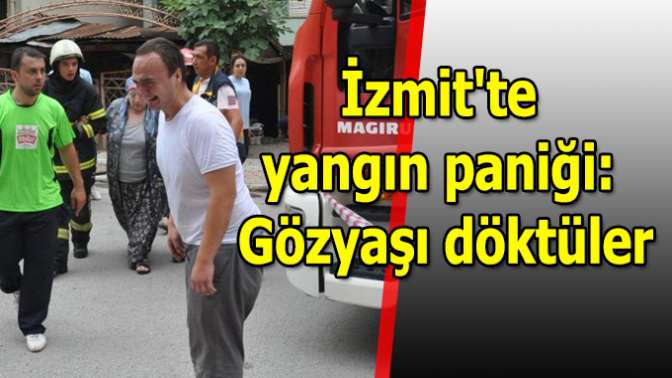 Ağlatan yangın...