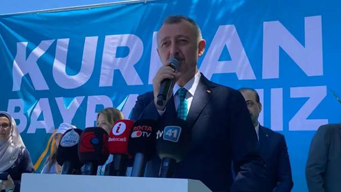 AK Parti Kocaeli’de buruk bayramlaşma: “Gazze’de içimiz yanıyor”