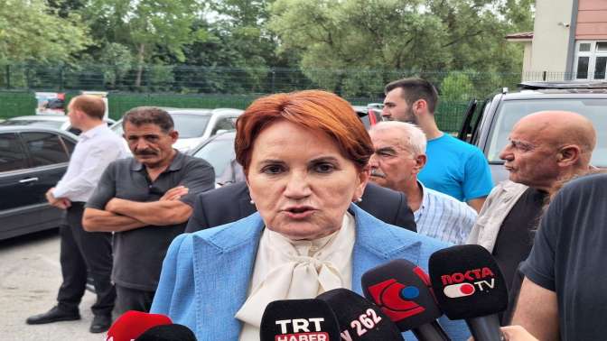 Akşener: Gerçekten yeri zor dolacak bir kardeşim