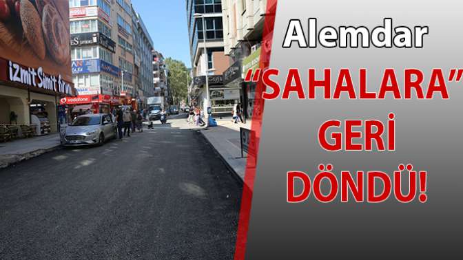 Alemdar Caddesi trafiğe açıldı