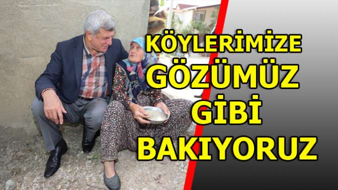 Arızlı ve Kabaoğlu köylerini ziyaret etti