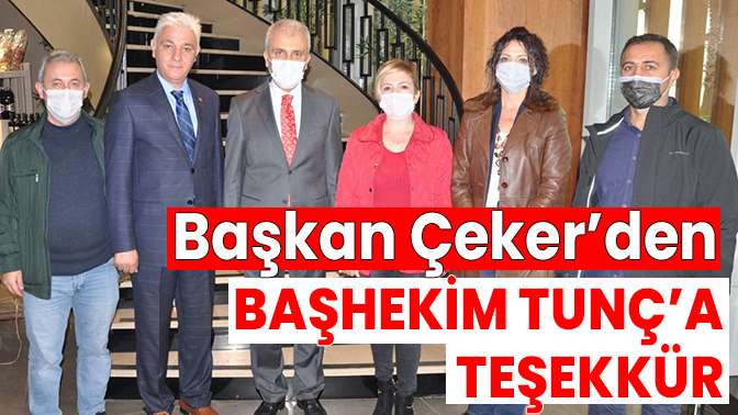 Başhekime teşekkür