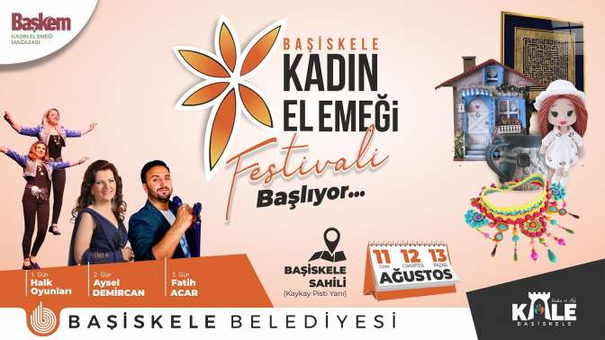 Başiskele’de 3. Kadın El Emeği Festivali Başlıyor