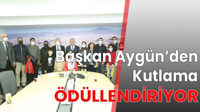 Başkan Aygün’den Kutlama