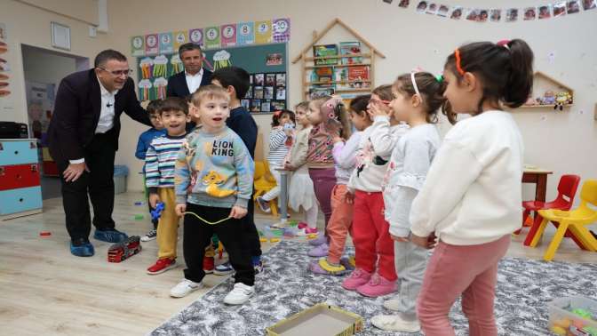 Başkan Gökçe’den Çakabey İlkokulu’na Ziyaret