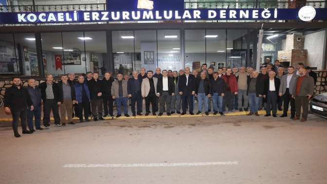 Başkan Gökçe’den Erzurumlular ve Artvinliler derneklerine ziyaret