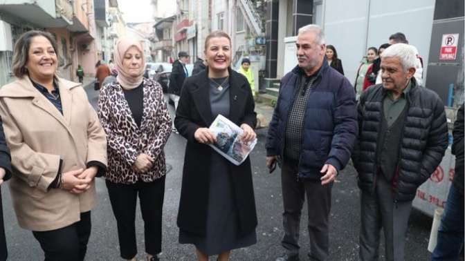 Başkan Hürriyet Bekirdere Başaran Caddesi için verdiği sözü tuttu