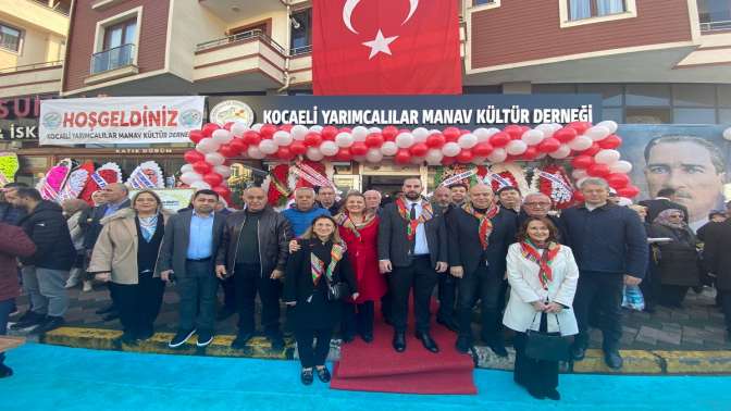 Başkan Hürriyet, Manav hemşerilerinin açılış heyecanına ortak oldu