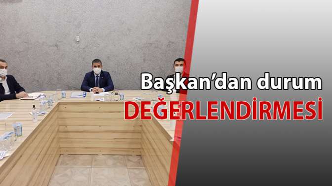 Başkandan 2020 yılı değerlendirmesi