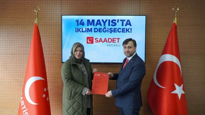 Betül Yılmaz Saadet Kocaeliden Aday Adayı