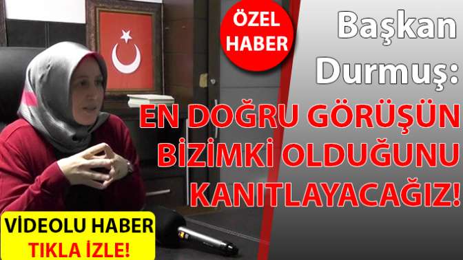 Bundan sonra sahadayız