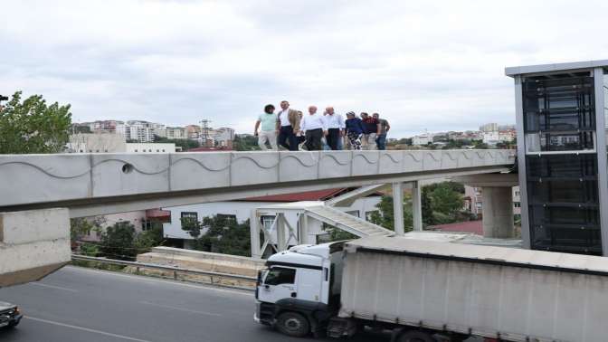 Büyükakın: 4 yılda 14 yeni üst geçit yaptık