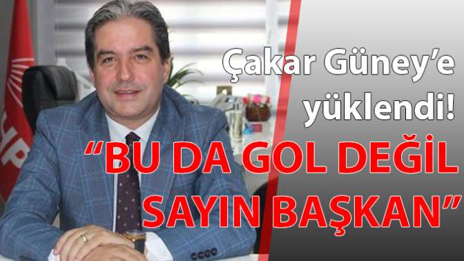 Çakar Güneye yüklendi!