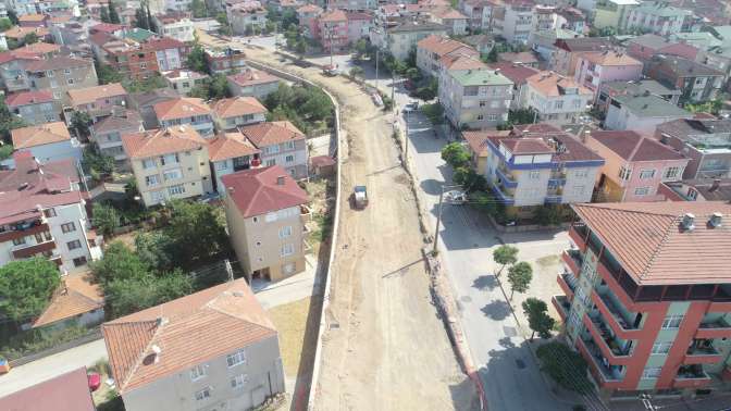 Cengiz Topel Caddesinde yoğun mesai var