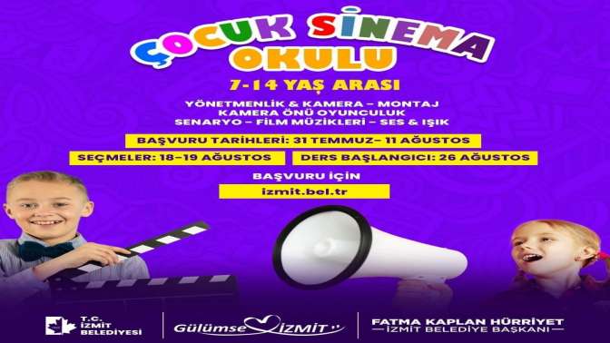 Çocuk Sinema Okulu’na rekor başvuru!