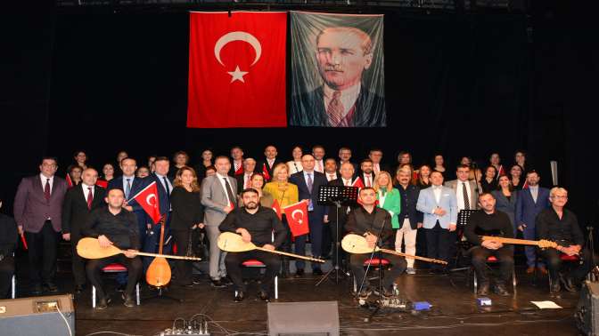 Cumhuriyet coşkusu bu konserde yaşandı