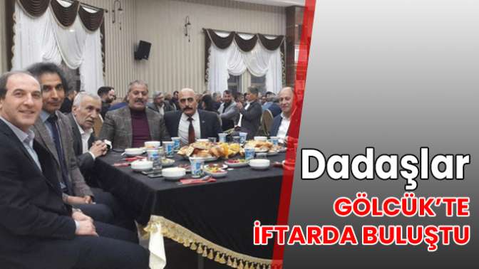 Dadaşlar, Gölcük’te iftarda buluştu