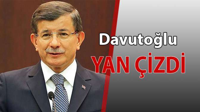 Davutoğlu yan çizdi!