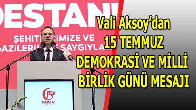 Demokrasi Zaferi’mizdir