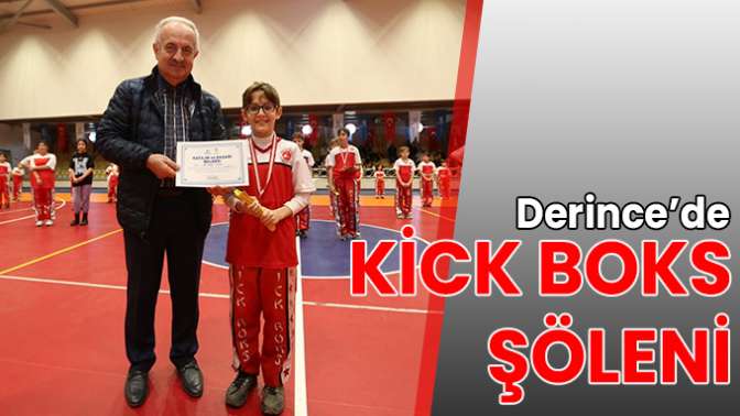 Derince’de Kick Boks Şöleni