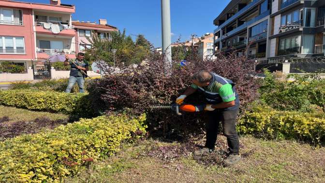 Derince’de Yeşil Alanlar ve Parklar Pırıl Pırıl