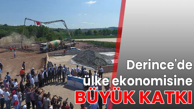 Derinceden ülke ekonomisine büyük katkı!