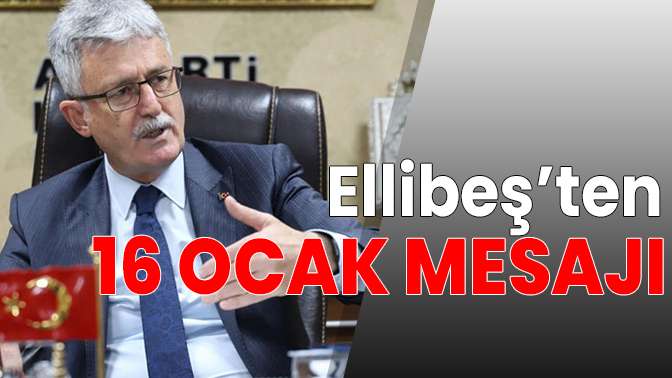 Ellibeşten 16 Ocak mesajı