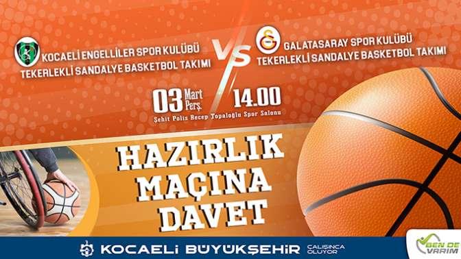 Engelsiz Basketbol Kocaeli’de