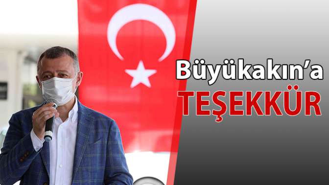 Galericiler Sitesinden Başkan Büyükakına ruhsat teşekkürü