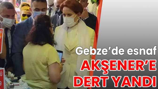 Gebzede esnaf, Akşenere dert yandı