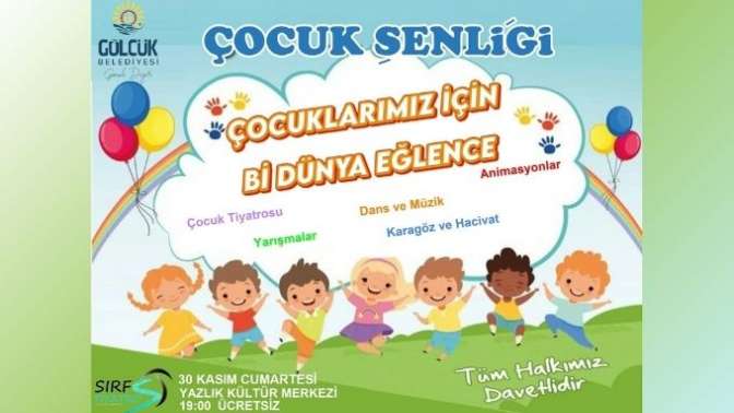 GÖLCÜKLÜ ÇOCUKLAR EĞLENCE DOLU BU ŞENLİK SİZİN İÇİN