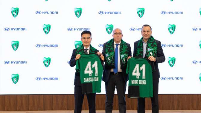 Hyundai Assan ve Kocaelispor sponsorluk anlaşması imzaladı