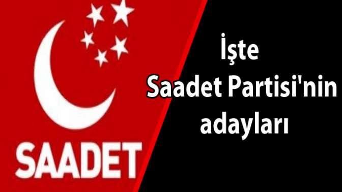 İşte Kocaeli adayları;