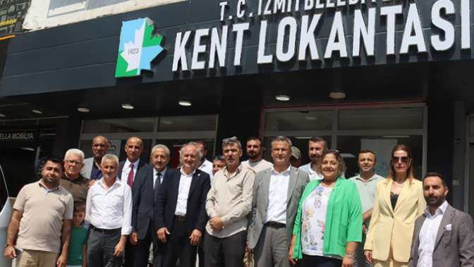 İzmit Belediyesi Paşa Kent Lokantası hizmete başladı