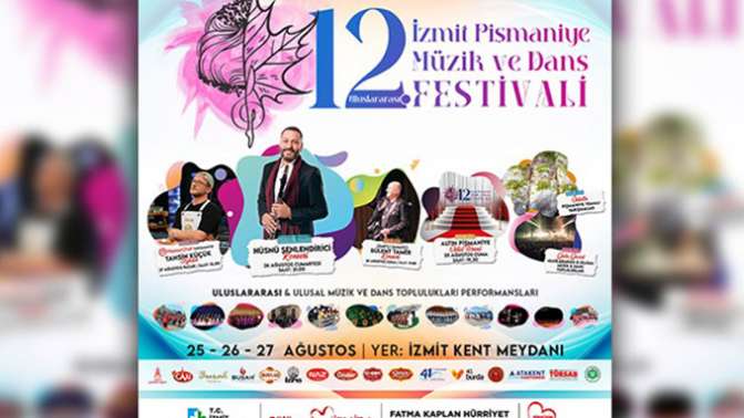 İzmit Pişmaniye Festivali’nde yıldızlar geçidi!