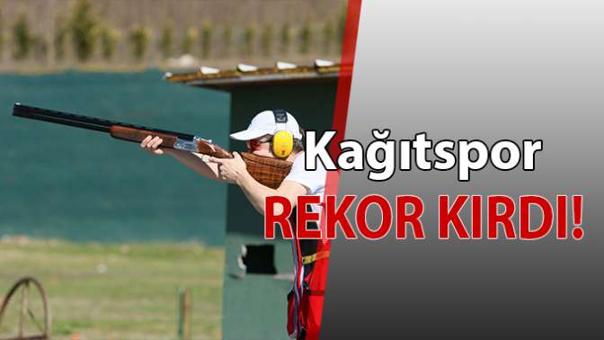 Kağıtsporlu atıcılar rekor kırarak şampiyon oldu