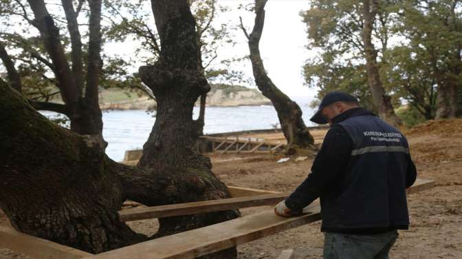 Kandıra Belediyesi Seyrek’te Karavan Parkı ve Çadır Kamp Alanı İnşaatına Başladı