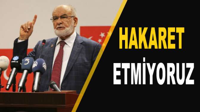 Karamollaoğlu trol saldırılarına cevap verdi.