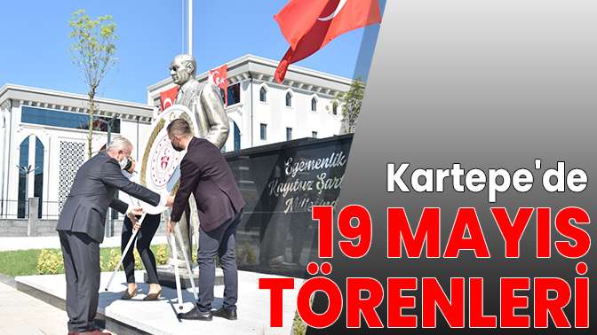 Kartepede 19 Mayıs törenleri