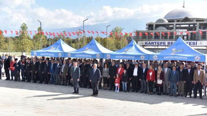 Kartepede 29 Ekim coşkusu