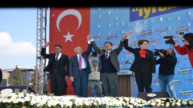 Kılıçdaroğlu ve Akşener İzmitte