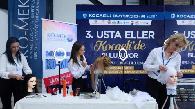 KO-MEK Kuaförlük Branşıyla Usta Ellerde yerini aldı