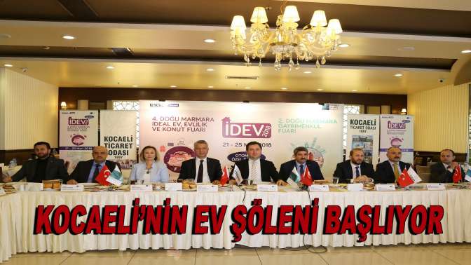 Kocaeli’nin ev şöleni başlıyor…