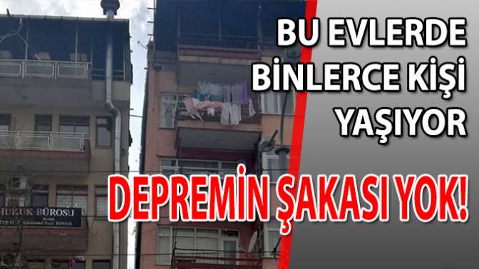 KOCAELİDE EVLER HASARLI