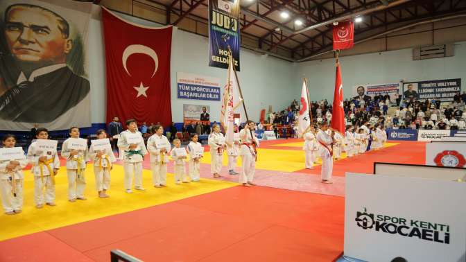 Kocaelide Judo Şampiyonası heyecanı yaşandı