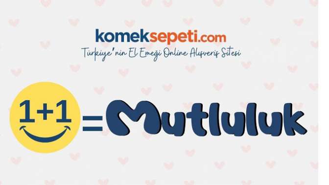 Komek Sepeti’nden gönüllere dokunan proje 1+1=Mutluluk projesiyle iyilik çoğalacak